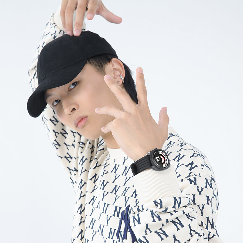 Men's MLB Contrasting Colors Creative Design Casual waterproof quartz MLB-YH009-2
