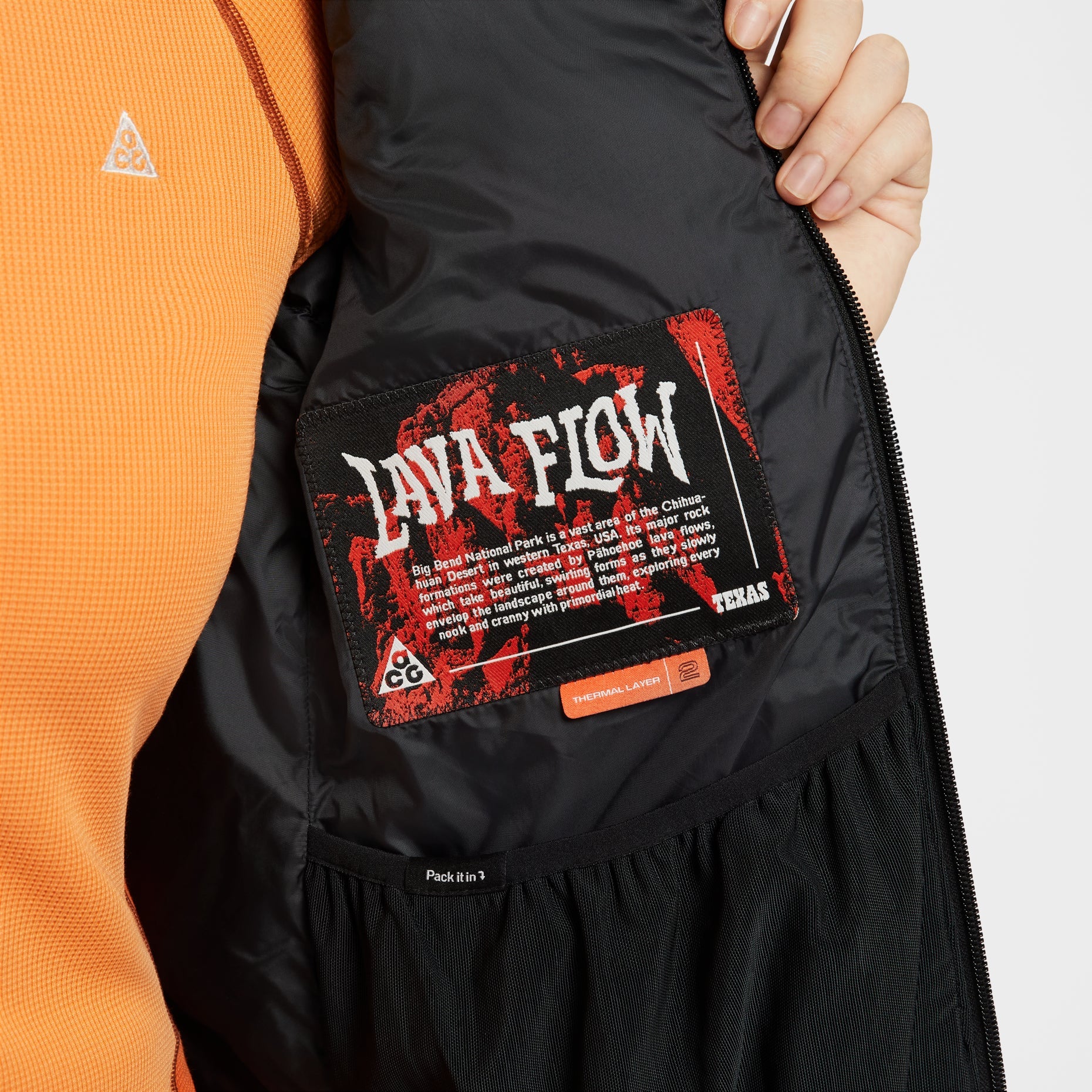 (WMNS) Nike ACG Lava Flow Therma-FIT ADV Jacket 'Black Summit White' HM9964-010