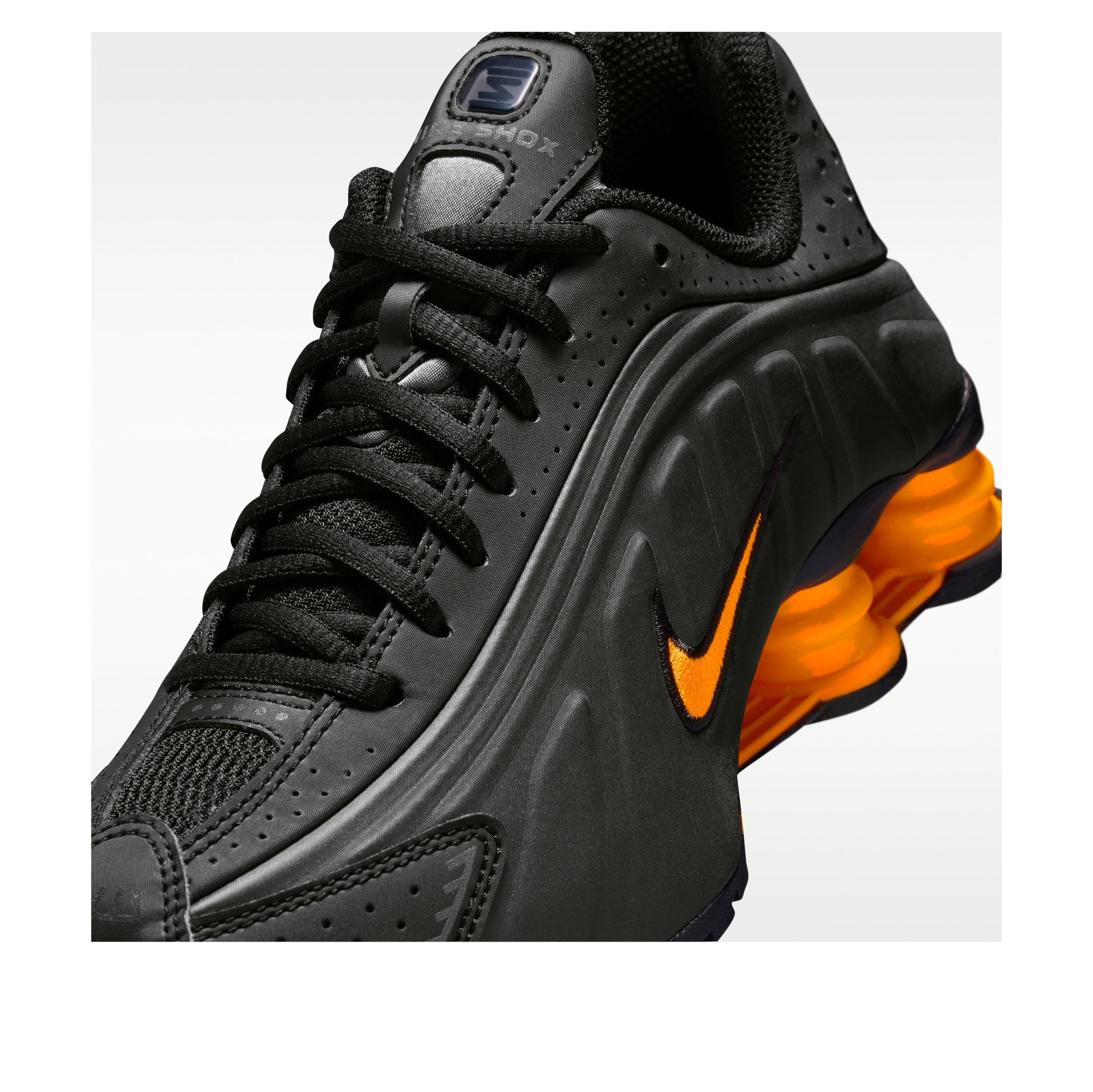 (GS) Nike Shox R4 'Black Bright Ceramic' CW2626-007