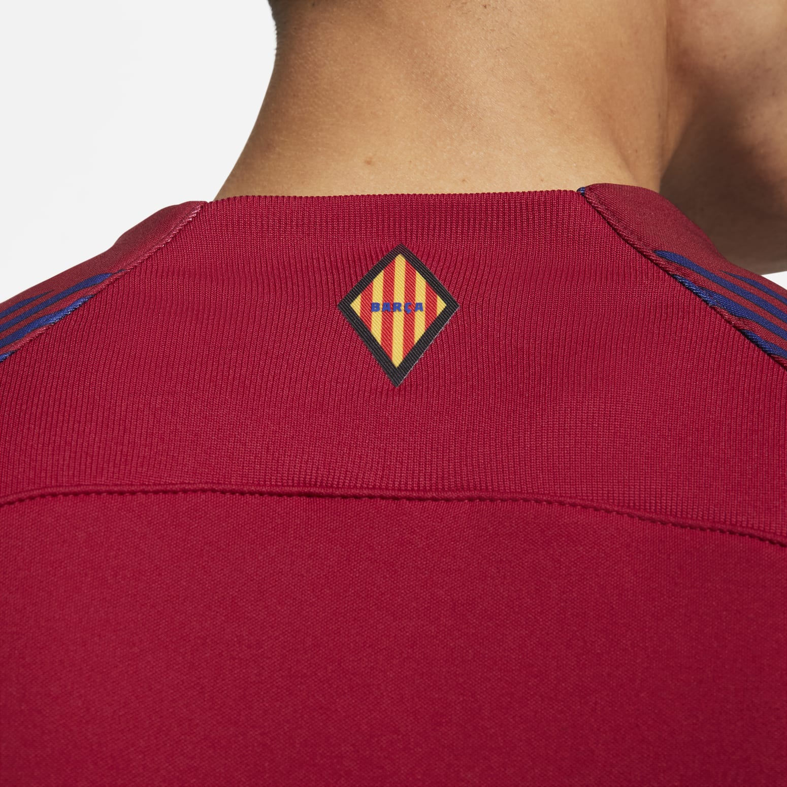 Nike FC Barcelona Academy Pro Full-Zip Knit Soccer Jacket 'Red' FB3043-620