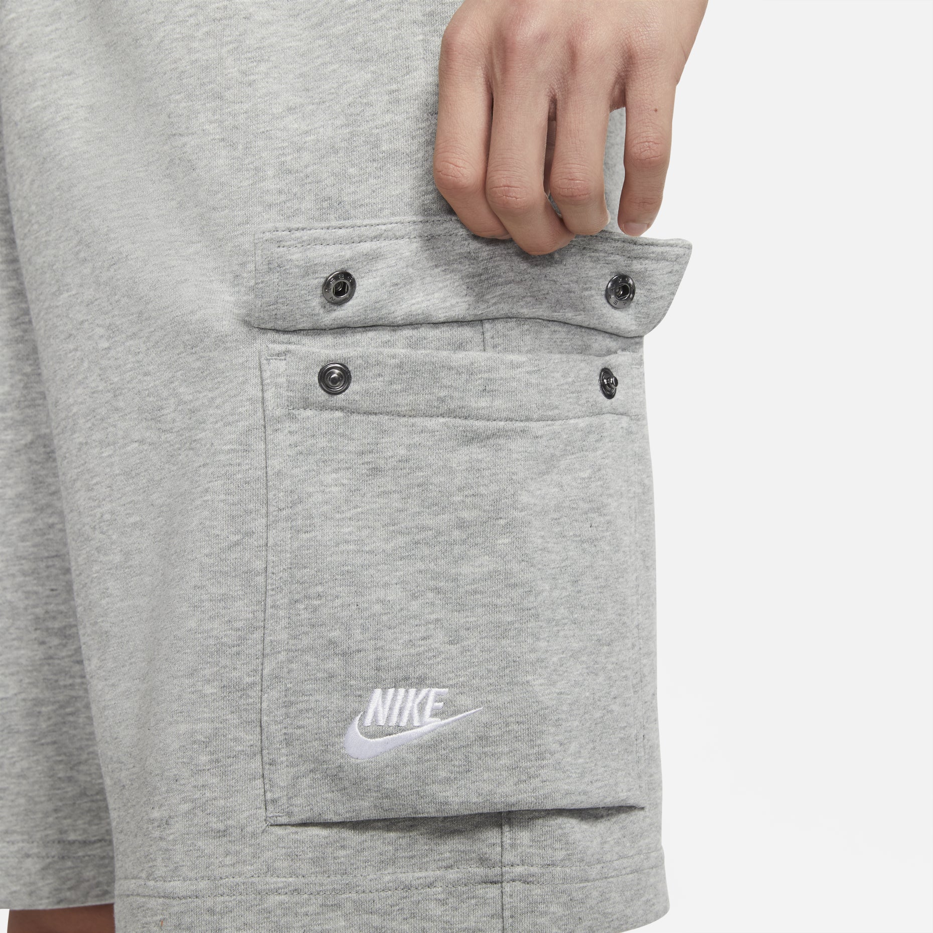 Nike Athleisure Casual Sports Breathable Shorts Gray DD7015-063