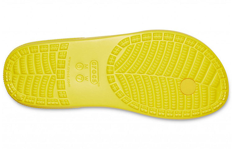 Crocs Kadee Summer Flip-Flops Unisex Yellow 206119-7C1