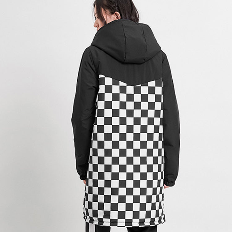(WMNS) Vans Windproof Plaid Jacket Black VN0A47VBBLK