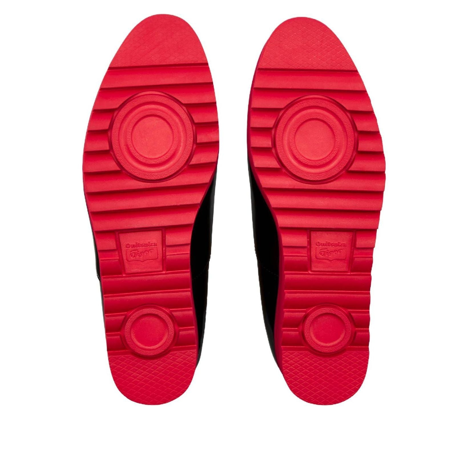 (WMNS) Onitsuka Tiger Wedge-O 'Black Classic Red' 1182A645-001