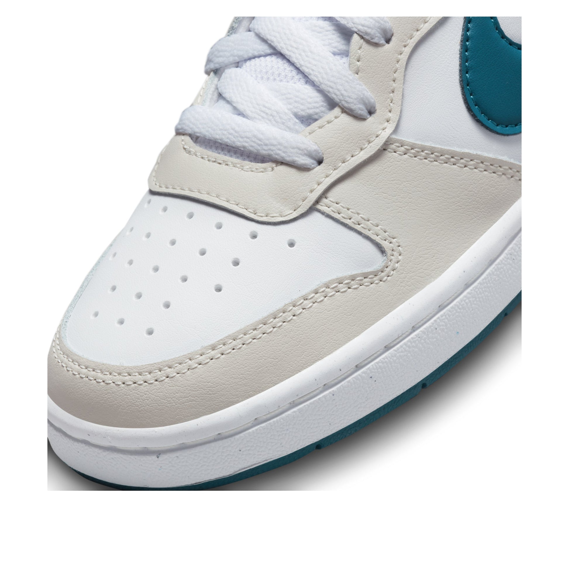 (GS) Nike Court Borough Low 2 'Sail Bright Spruce' BQ5448-017