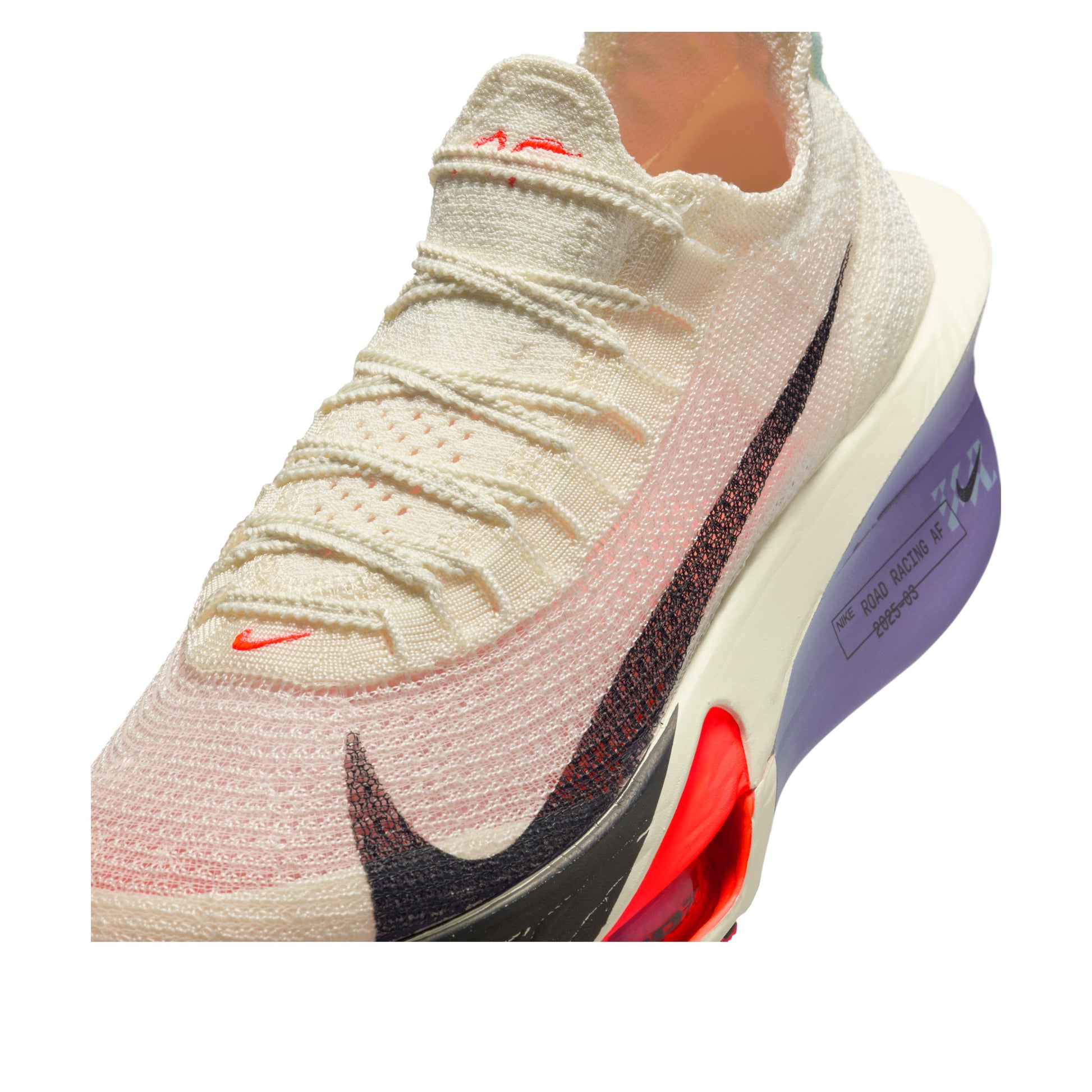 (WMNS) Nike Air Zoom Alphafly NEXT% 3 'Coconut Milk Off Noir Dusty Amethyst Hot Lava' FD8315-101