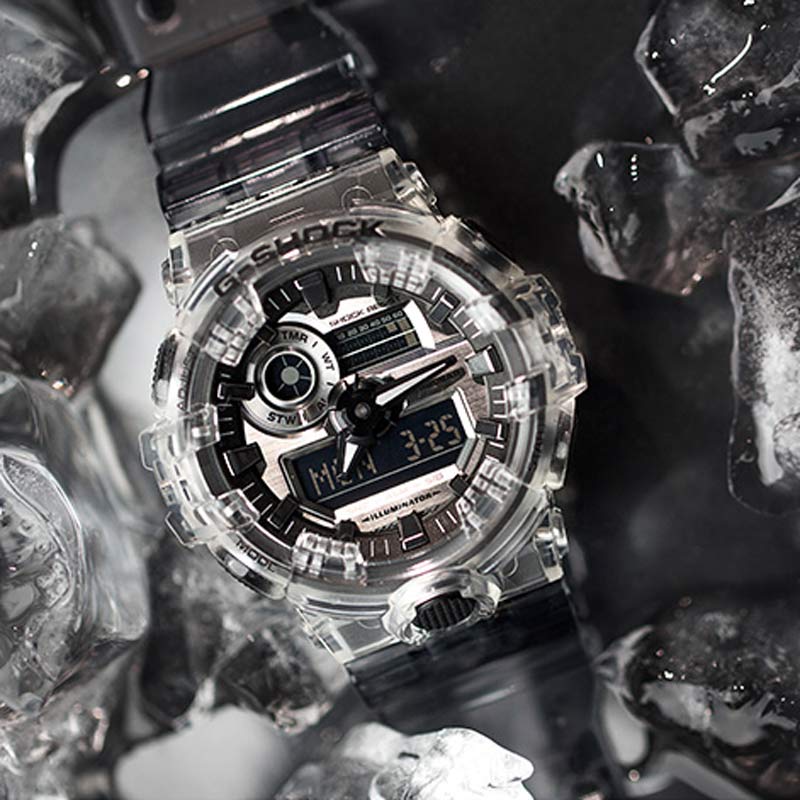 CASIO G-Shock Analog-Digital 'Grey' GA-700SK-1APRS