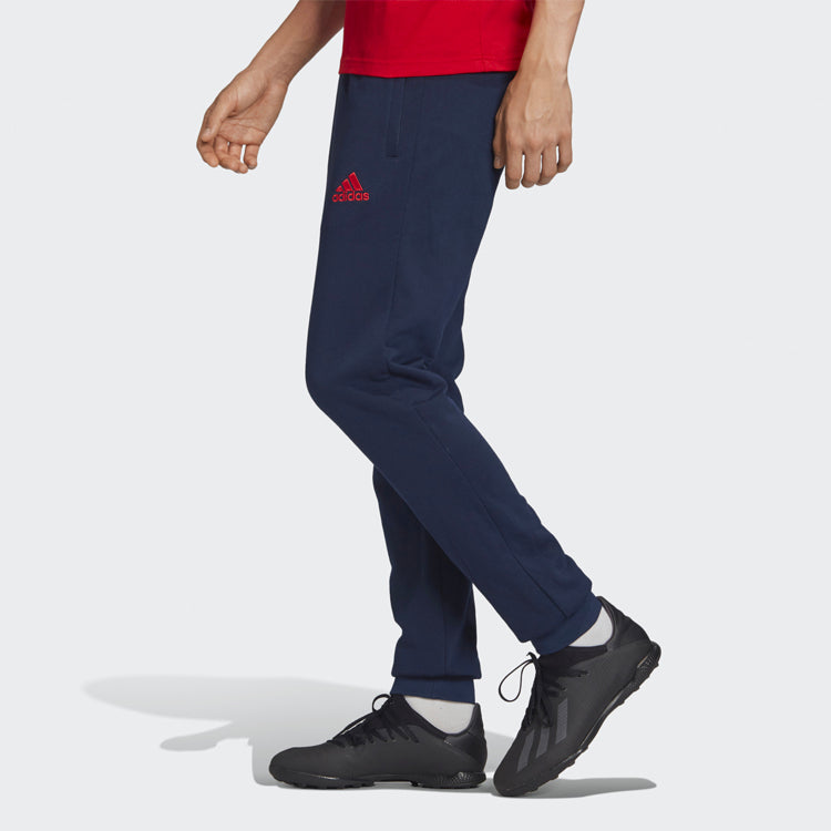 adidas Fc Bayern Bayern Munich Black Soccer/Football Sports Long Pants Navy Blue FI6231