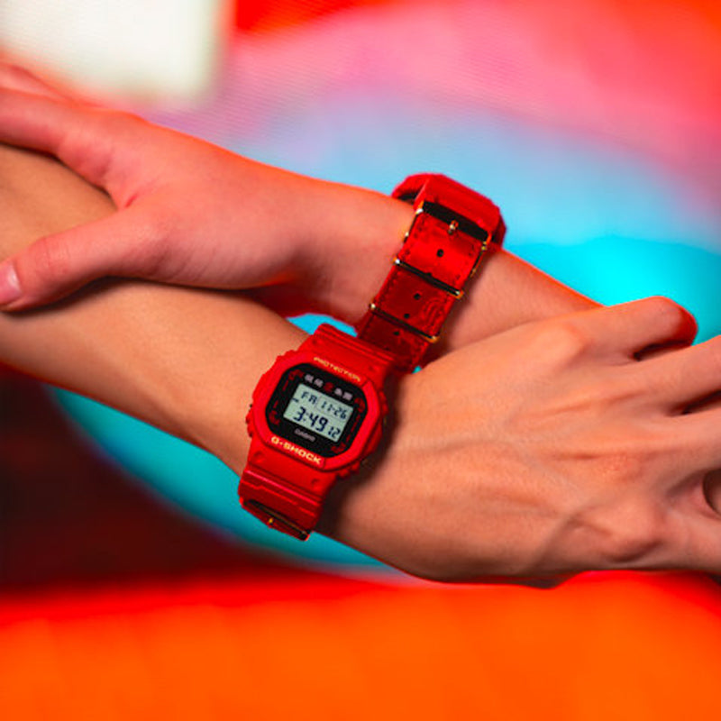 CASIO G-Shock Square 'Red' DW-5600CLOT21-4