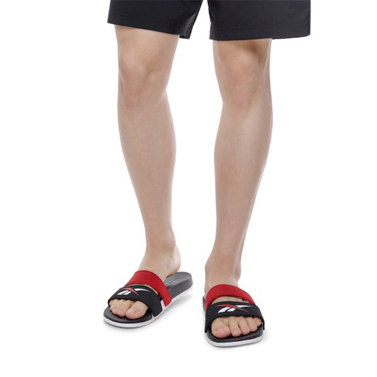 Reebok DS Comfort Black Red Slippers 'Black Red' FV8821