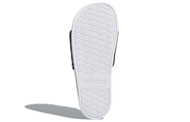(WMNS) adidas Adilette CloudFoam Plus Graphic Slides 'Core Black' CG2820