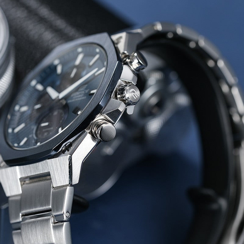 CASIO EDIFICE Solar Powered Mens Blue Analog EFS-S570DB-2A