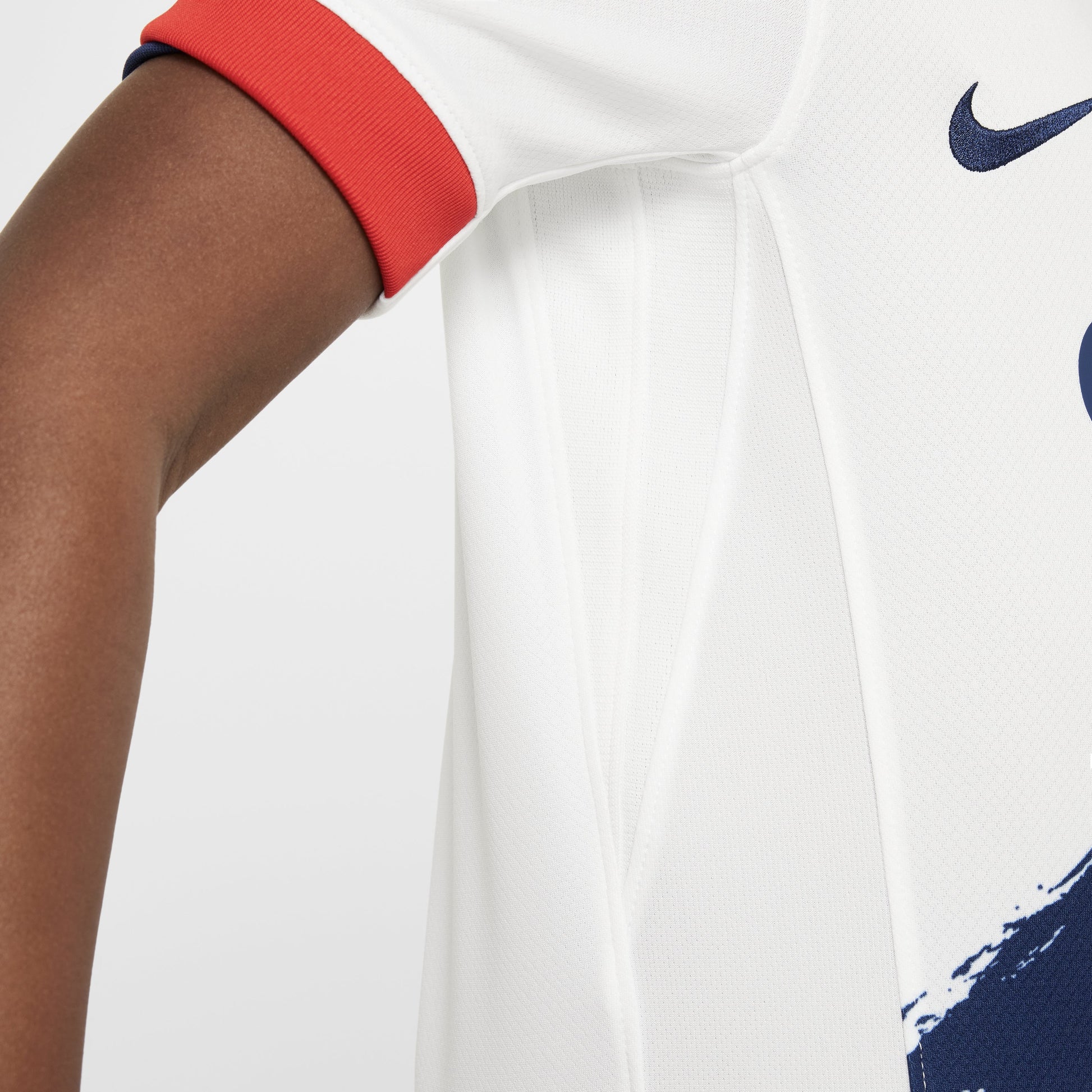 (GS) Nike Dri-FIT Paris Saint-Germain 2024/25 Stadium Away Jersey 'White Navy Red' FN9126-101