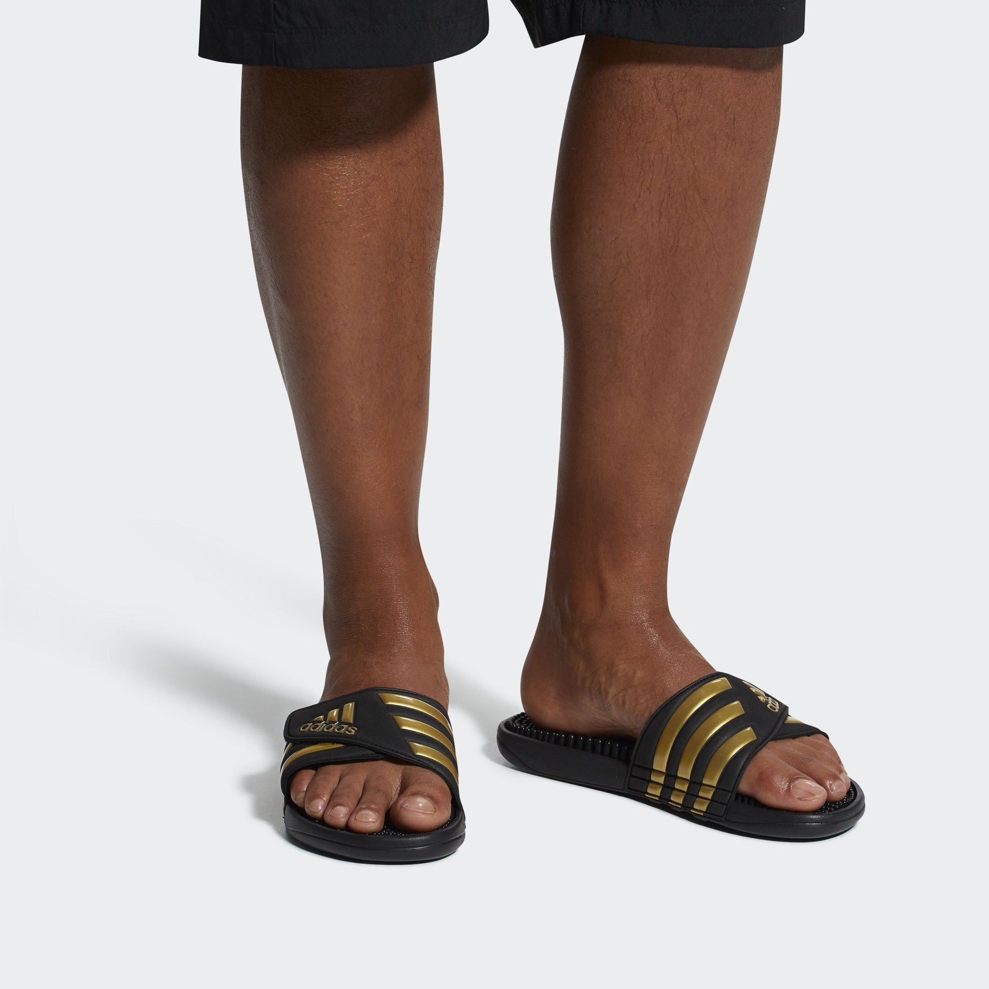 (WMNS) adidas Adissage 'Black Gold' CM7924