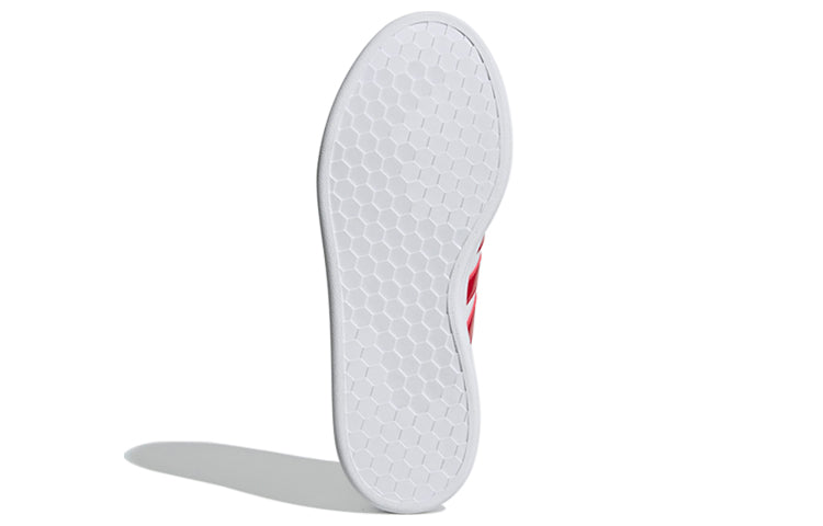 (WMNS) adidas neo Grand Court 'White Red' EE9688