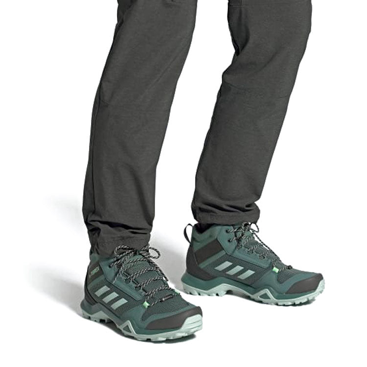 (WMNS) adidas Terrex Ax3 Mid Goretex 'Grey Green' FV6906