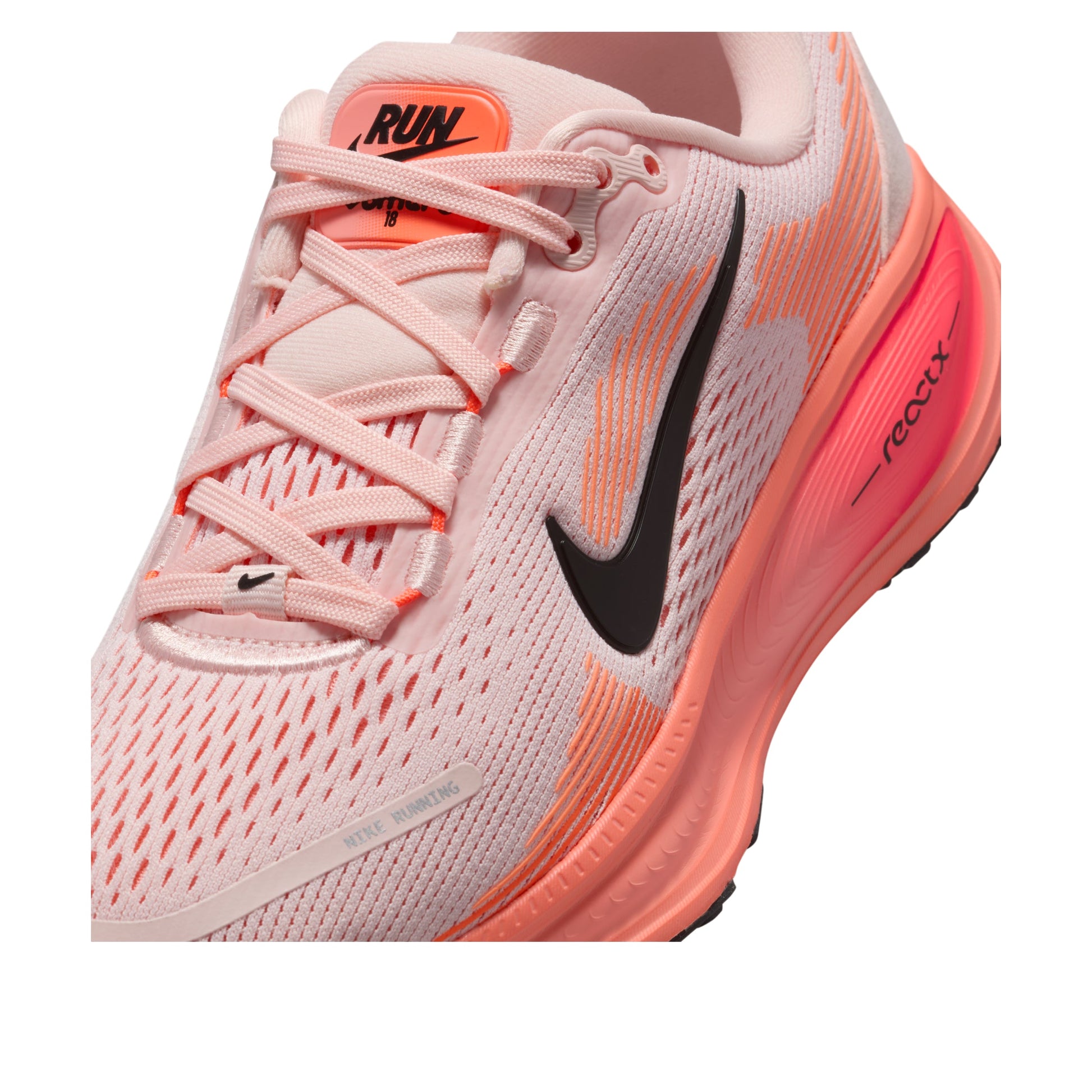 (GS) Nike Air Zoom Vomero 18 'Echo Pink Glossy Deep Red' HQ2157-600