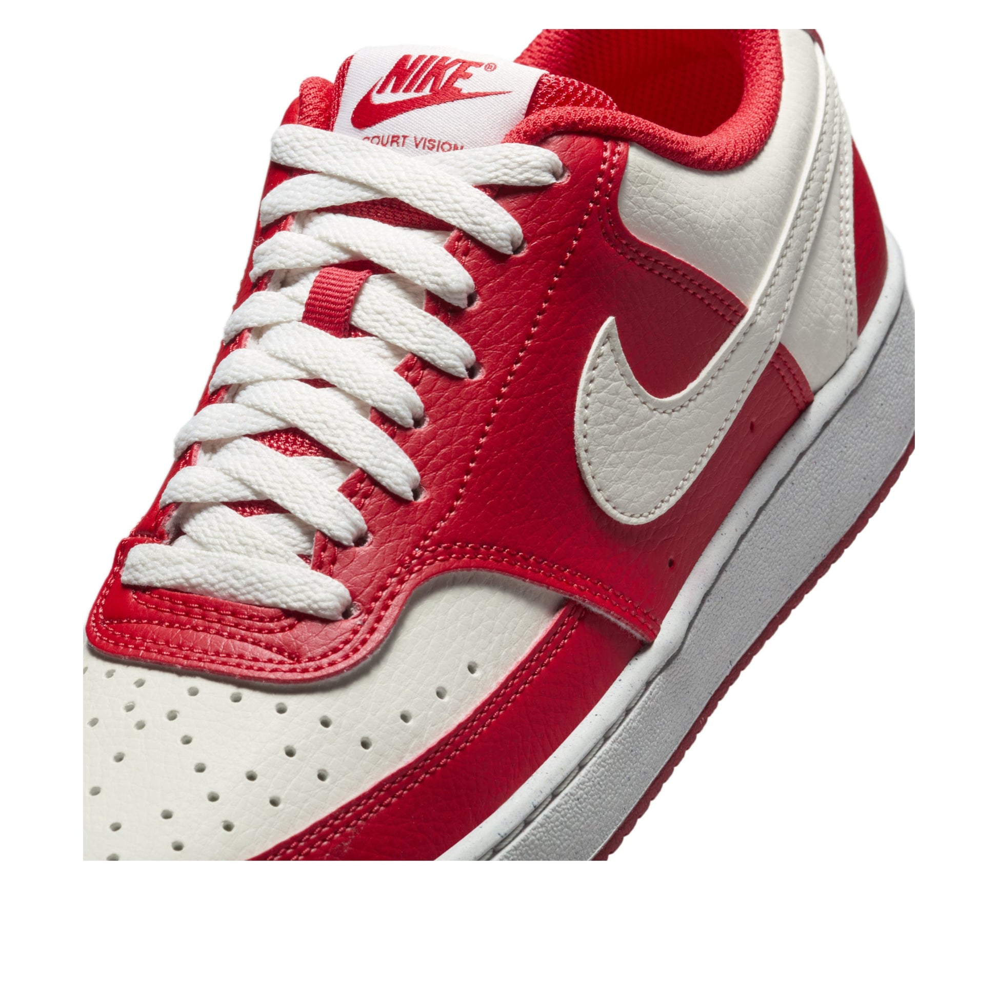(WMNS) Nike Court Vision Low Next Nature 'University Red Sail' DH3158-602