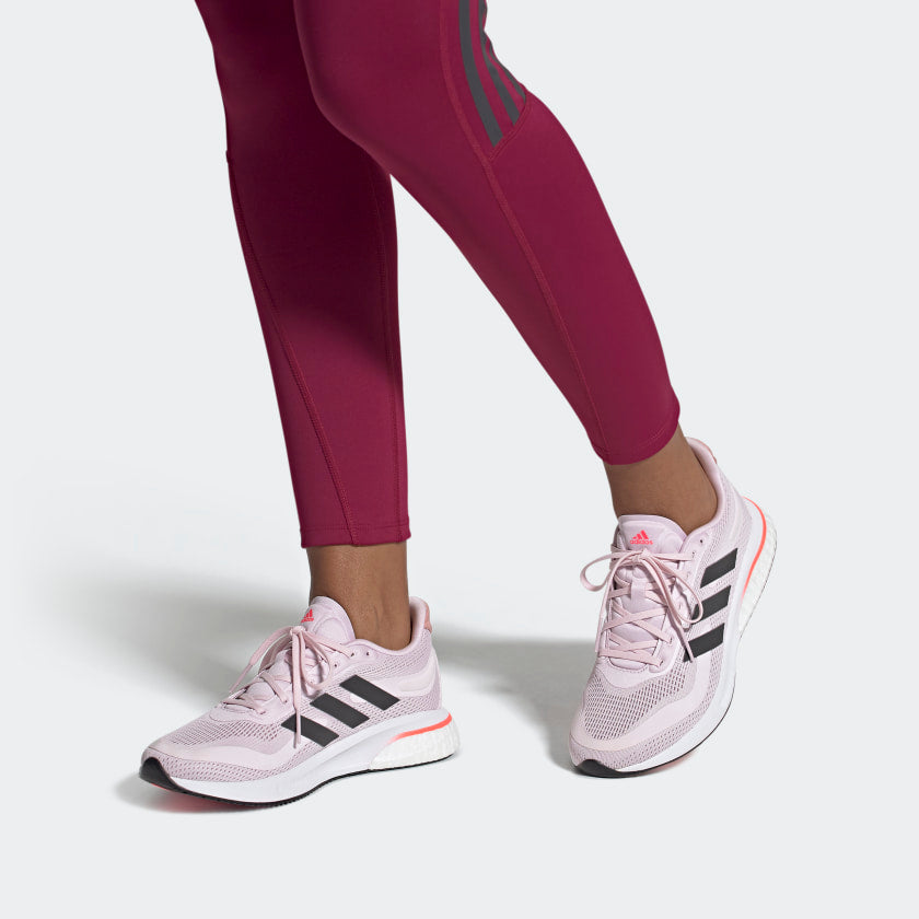 (WMNS) adidas Supernova Wide 'Almost Pink Carbon' GX2968