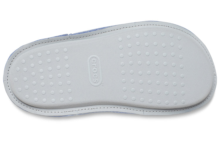 Crocs Classic Casual Thicken Stay Warm Unisex Blue Slippers 203600-4RU