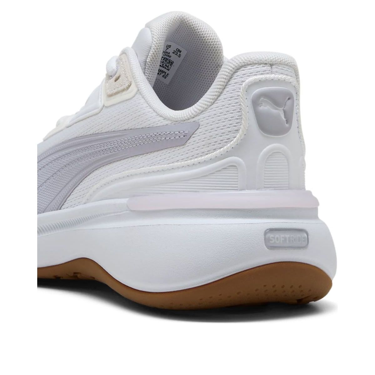 (WMNS) PUMA Softride Exo 'White Silver Black' 312647-01