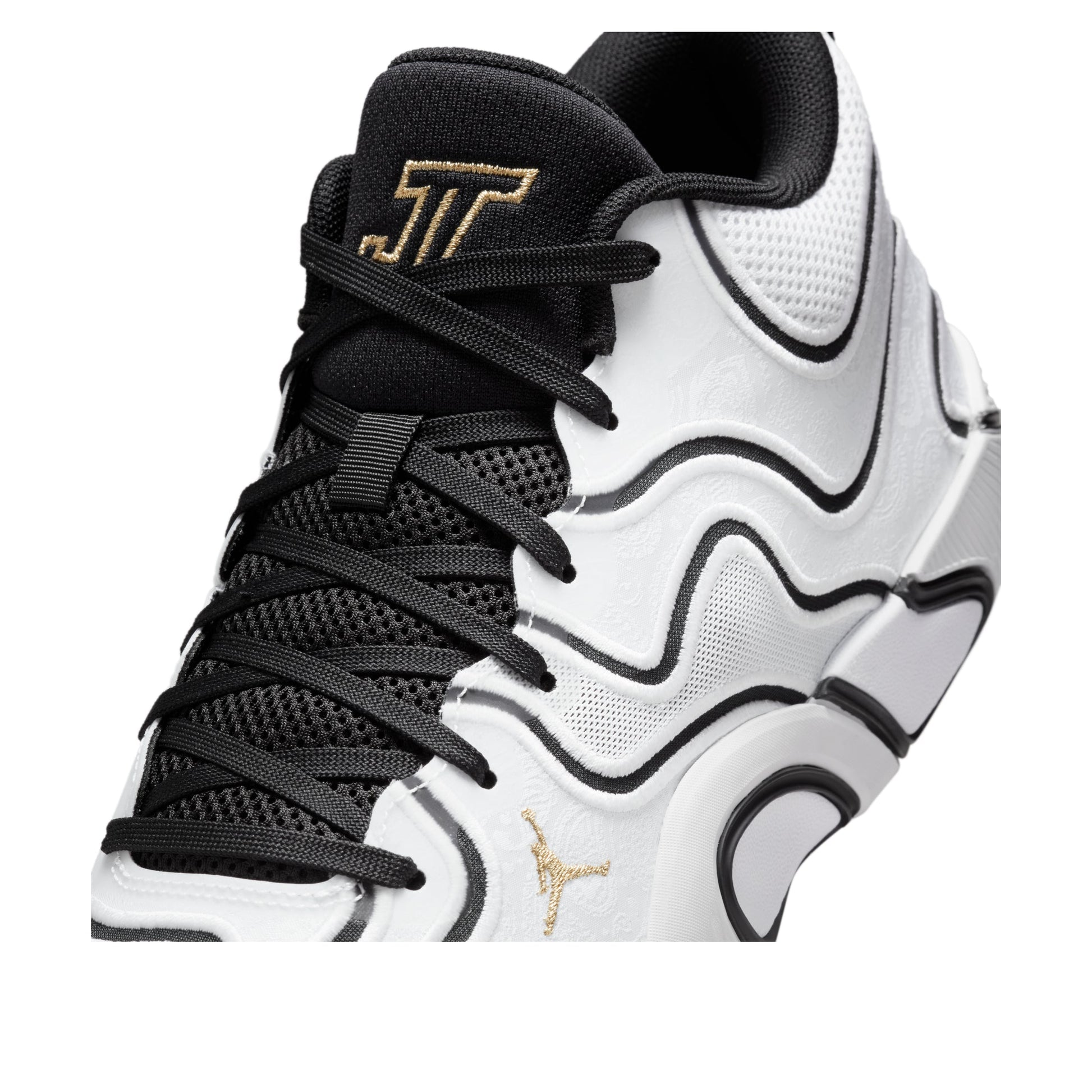 Air Jordan Tatum 3 PF 'White Black Metallic Gold' IB8150-100