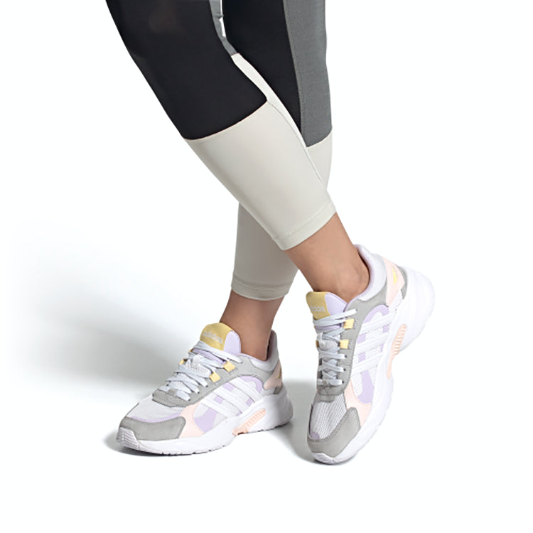 (WMNS) adidas neo Crazychaos Shadow Grey/White/Pink FY7828