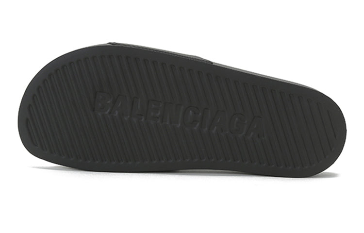 Balenciaga Pool Slides 'Black Glow' 656395W1S861073