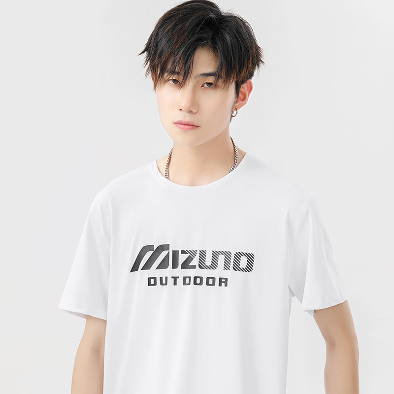 Mizuno Logo T-shirt 'White' A2CA2A12