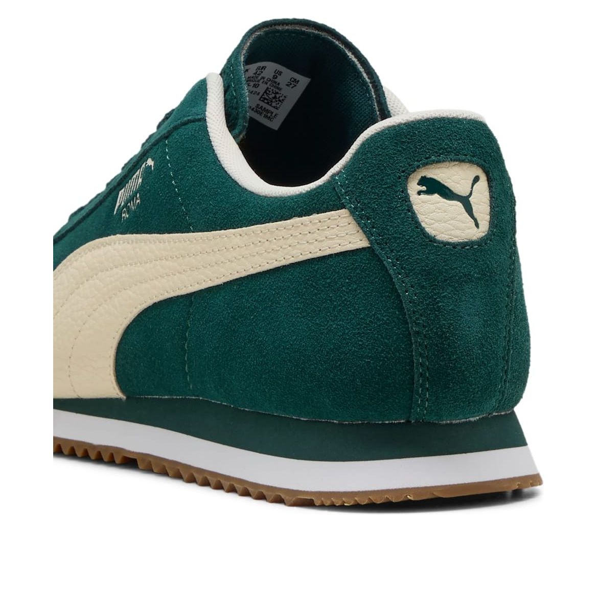 PUMA Roma Suede 'Green Terrain Alpine Snow' 398635-10