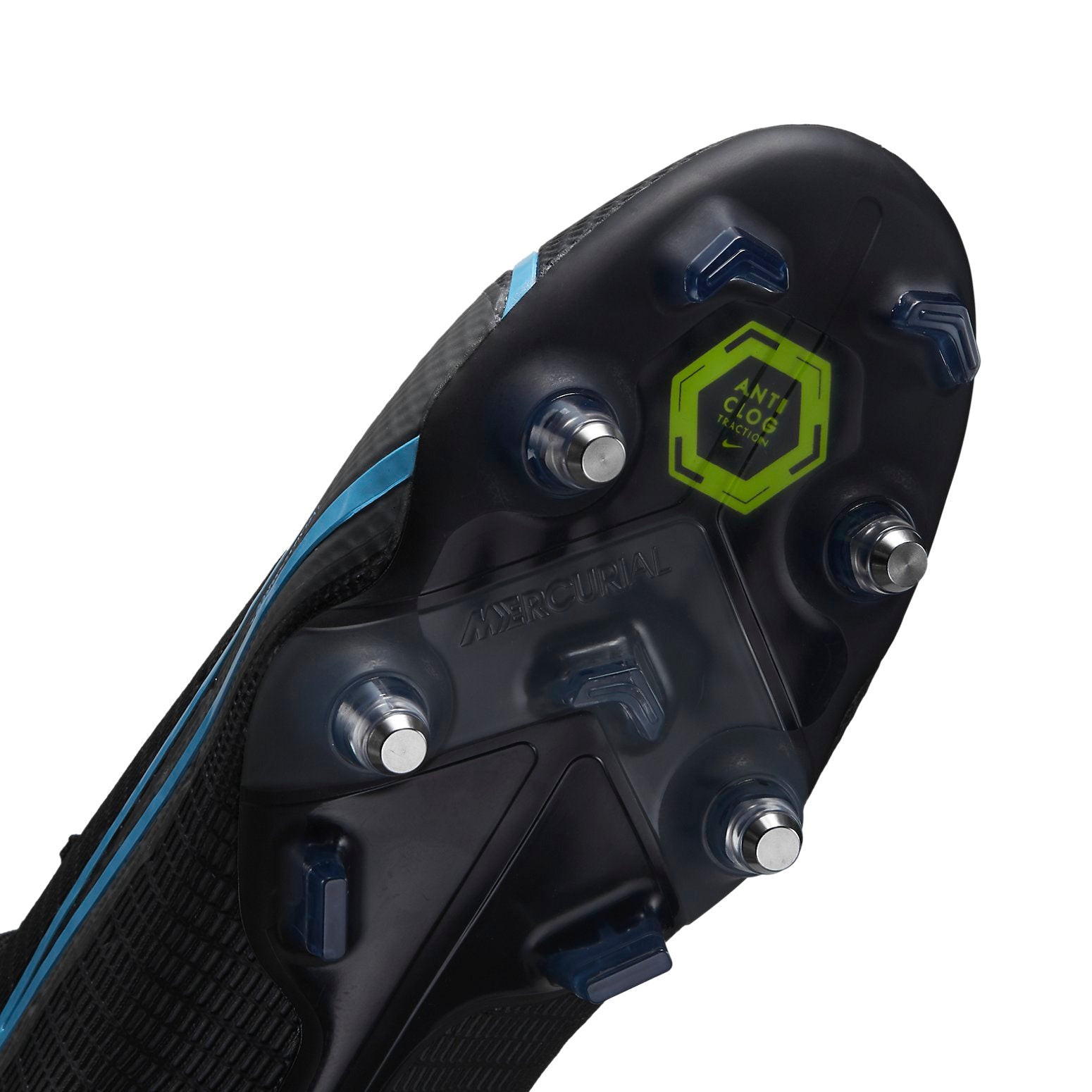 Nike Mercurial Vapor 14 Elite SG Pro AC 'Black Photo Blue' CV0988-004
