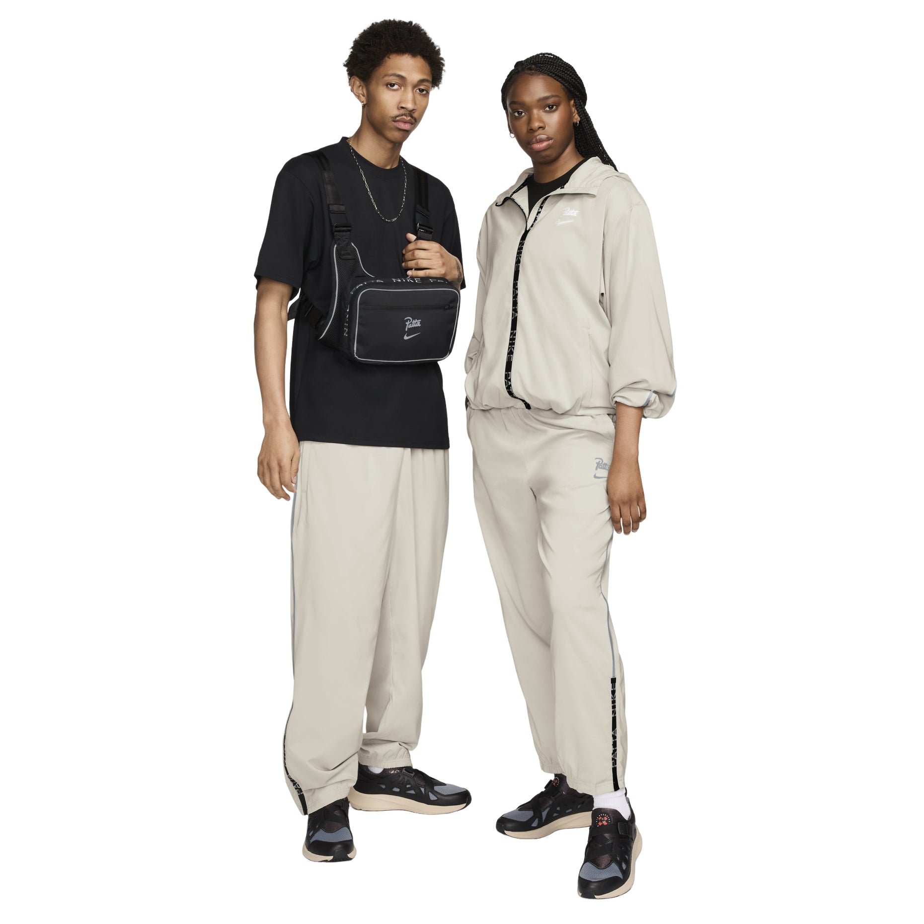 Nike x Patta Track Pants (Asia Sizing) 'Sanddrift' FJ3099-126
