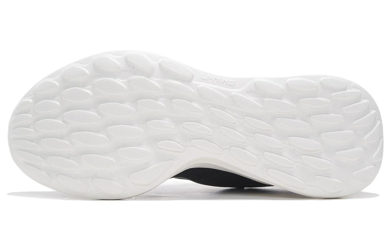 (WMNS) Li-Ning Soft Element Sport Leisure 'Black Gray White' AGLS012-1