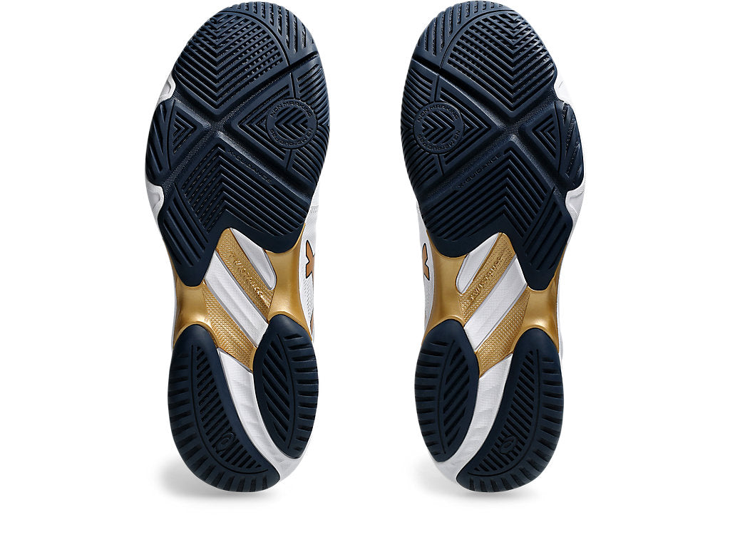 ASICS Netburner Ballistic FF 3 'White Pure Gold' 1051A073-104