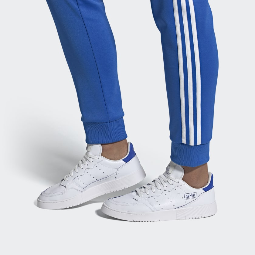 adidas Supercourt 'Cloud White Blue' FU9740