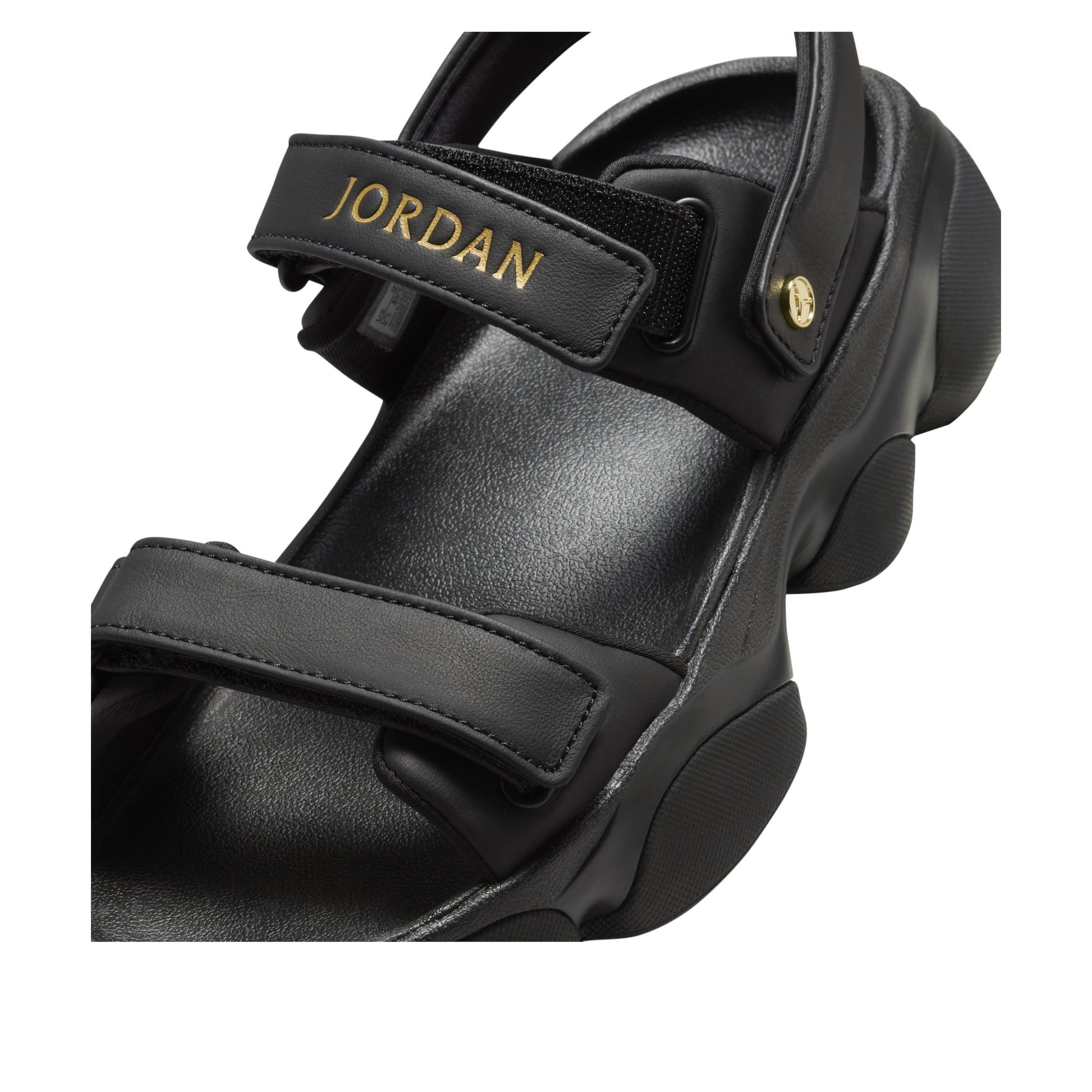 (WMNS) Air Jordan Deja Sandals 'Black Metallic Gold' FN5036-001