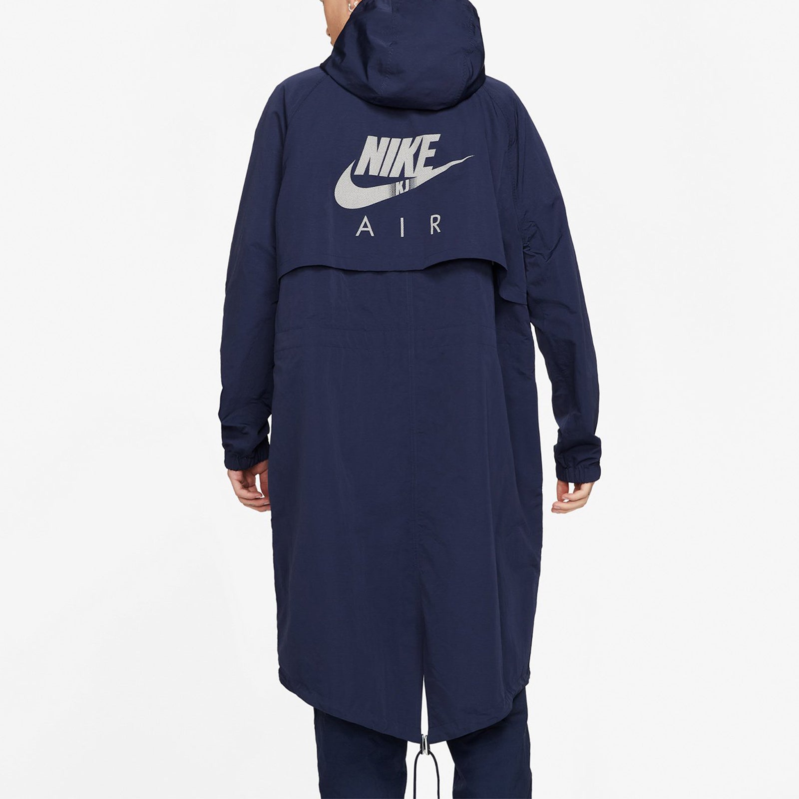 Nike Air x Kim Jones Double-Sided Mid-Length Hooded Jacket Unisex Blue/White DC9983-451