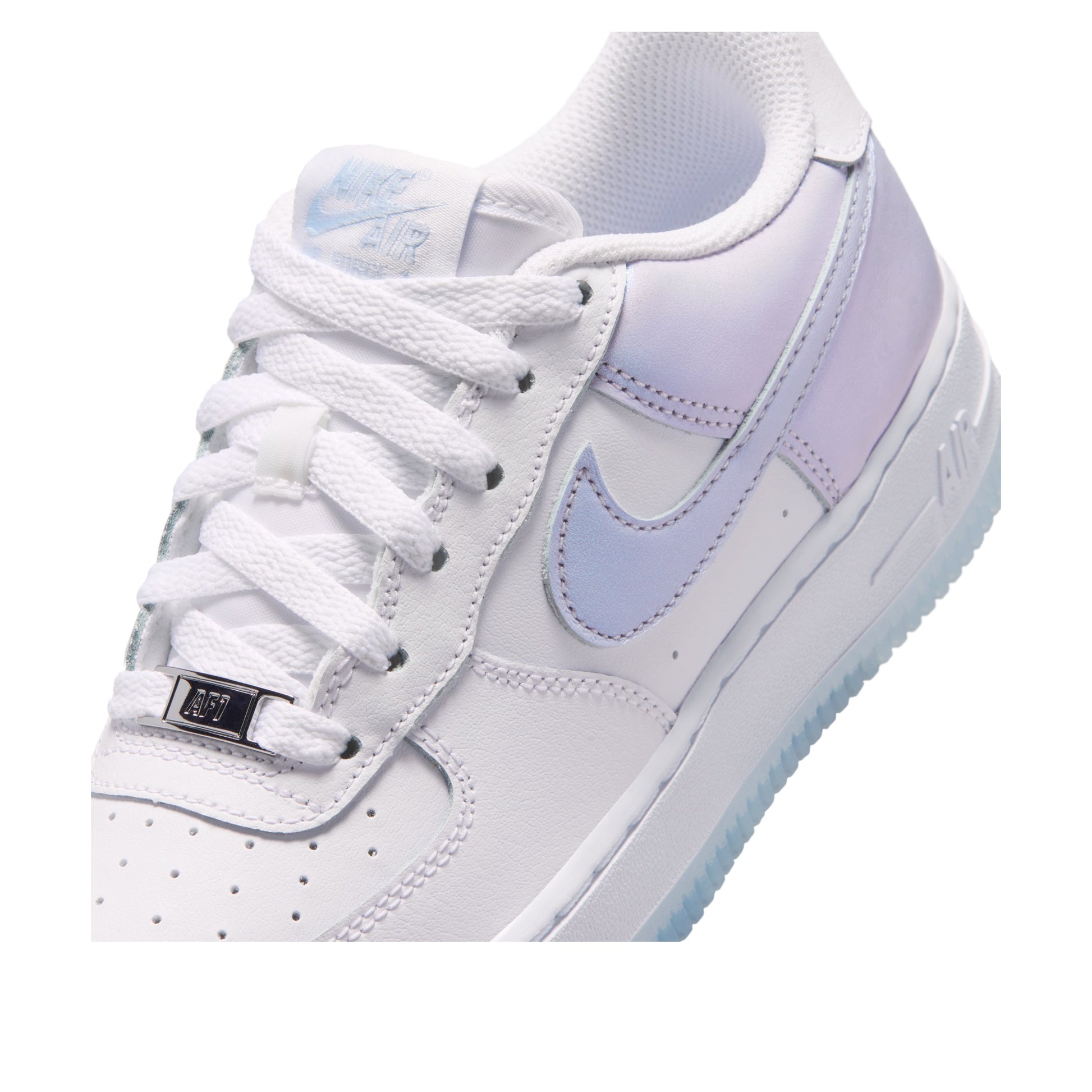 (GS) Nike Air Force 1 Low 'White Blue Tint Silver' IR0190-100