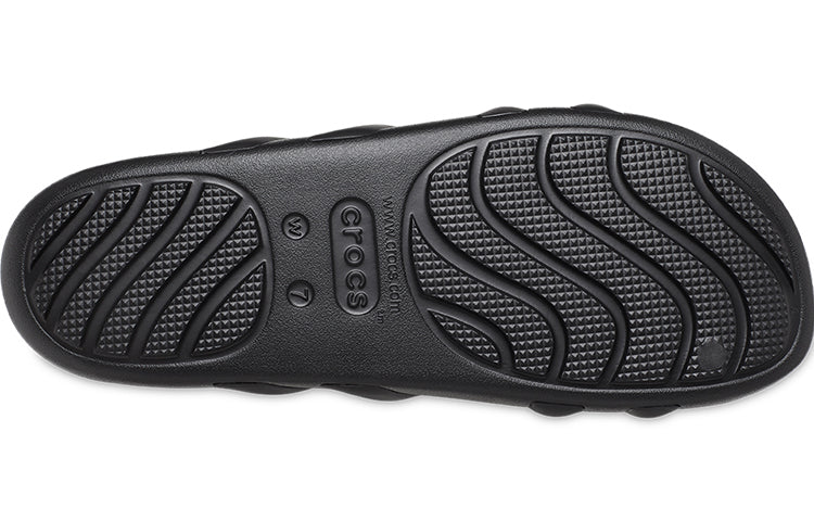 (WMNS) Crocs Splash Strappy Sandals 'Black' 208217-001
