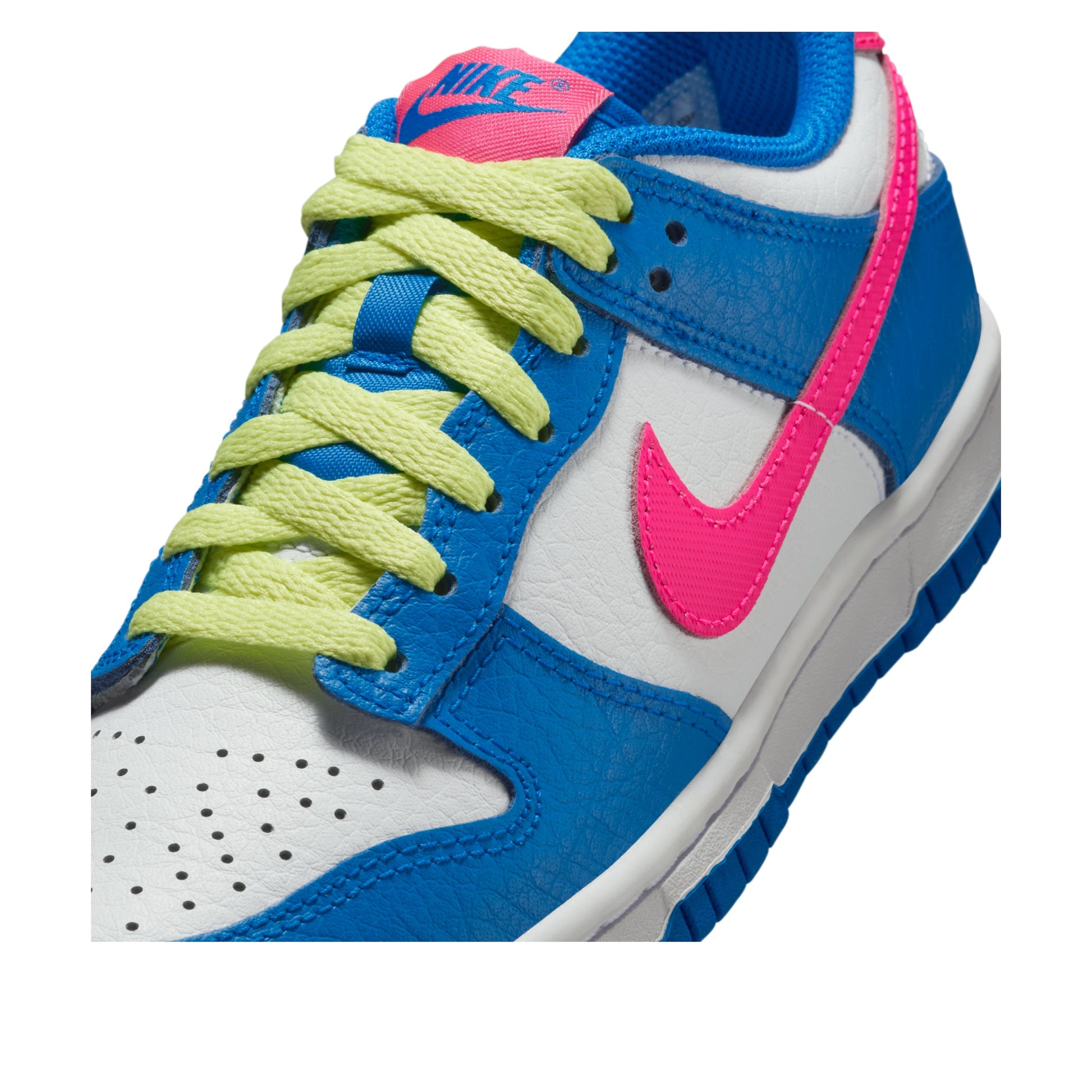 (GS) Nike Dunk Low 'Photo Blue White Light Lemon Twist Hyper Pink' IB7747-406