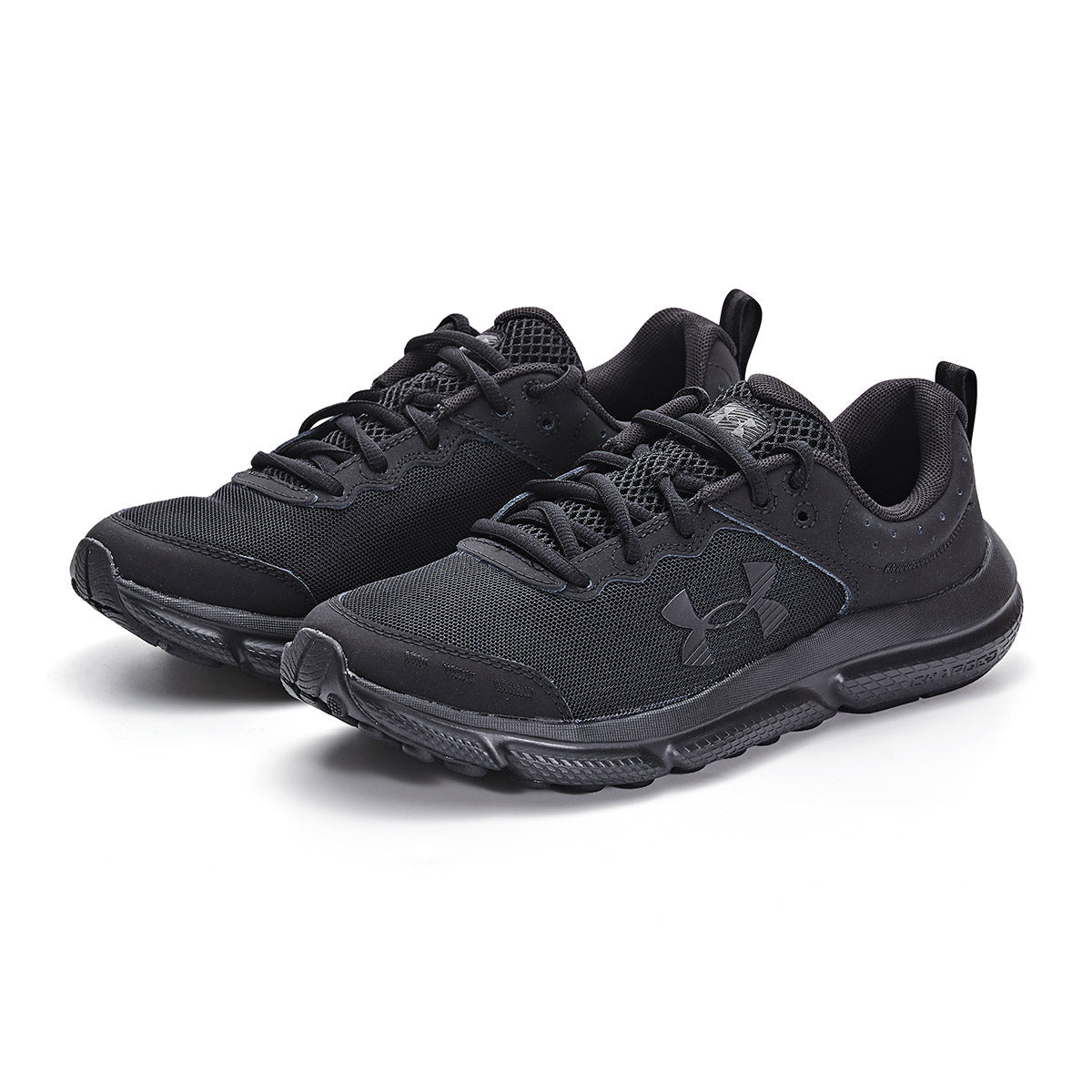(GS) Under Armour Assert 10 AC 'Triple Black' 3026182-002
