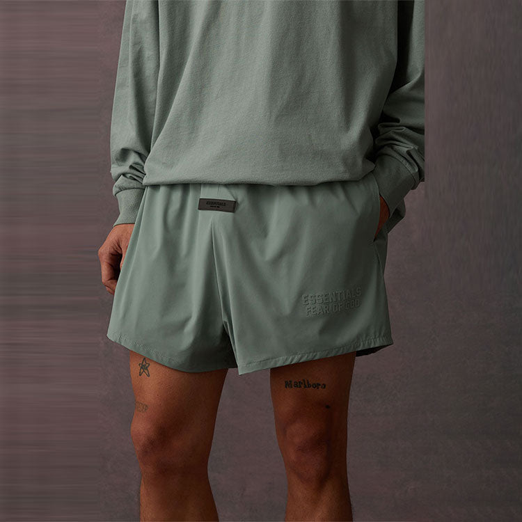 Fear of God Essentials SS23 Running Nylon Short 'Sycamore' 160BT224041F