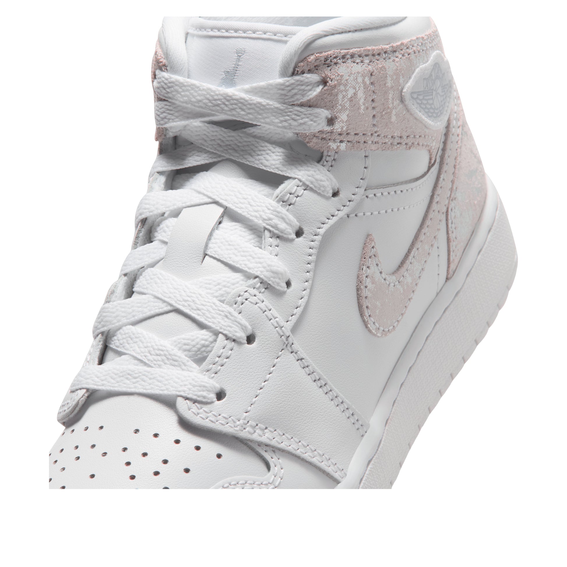 (GS) Air Jordan 1 Mid SE 'White Field Silver' IR2320-100