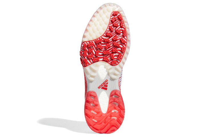 adidas Codechaos Golf Shoes White/Red FU7493
