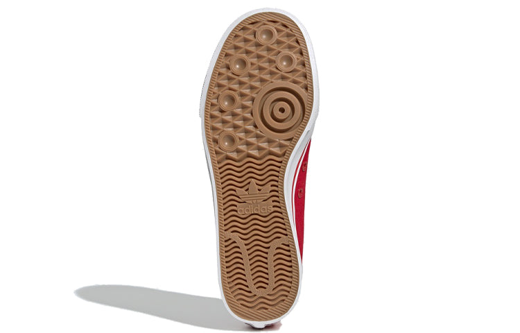 (WMNS) adidas Nizza Trefoil 'Red White' EF2037