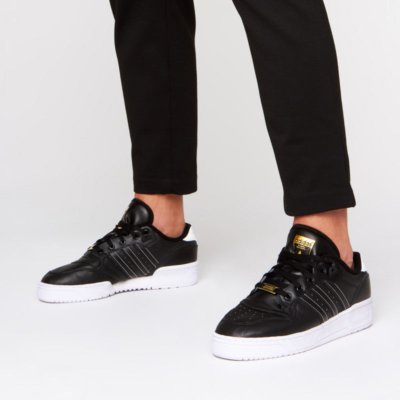 adidas Rivalry Low 'Black White Gold' FV3347