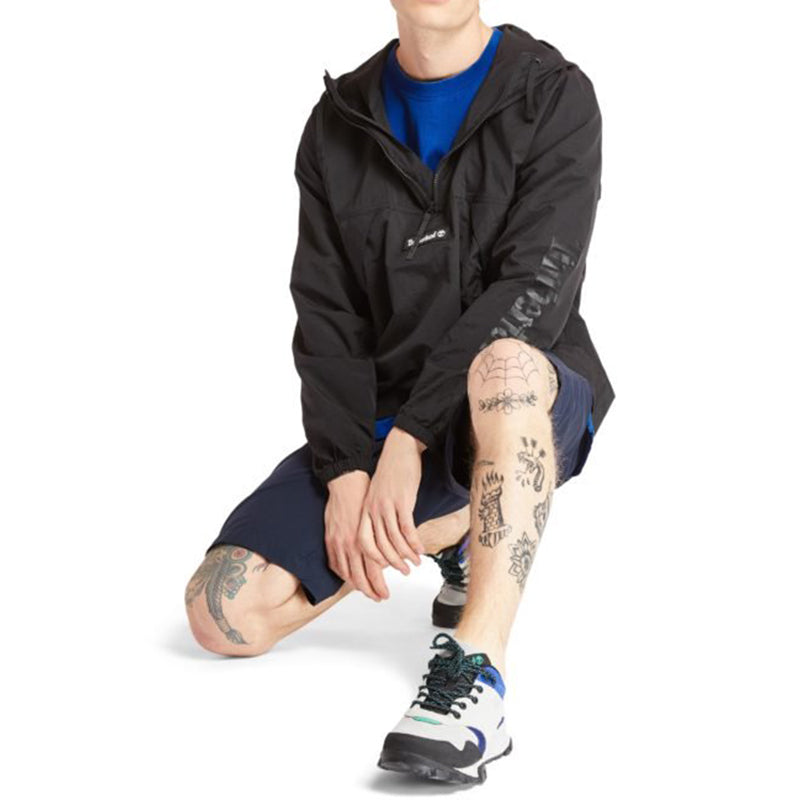 Men's Timberland Sleeve Logo Large Pocket Jacket Black A1Z8G001