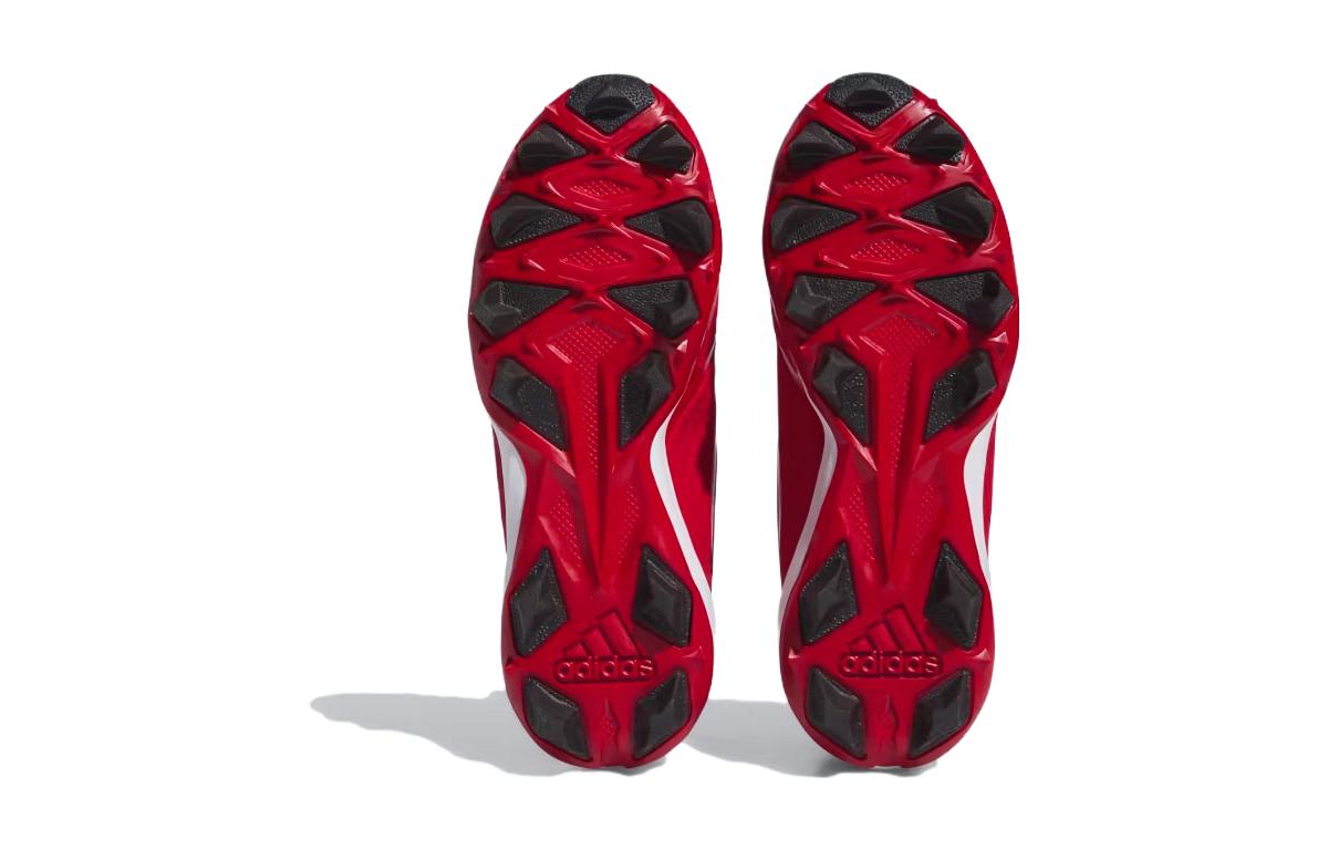 (GS) adidas Icon 8 Md Cleats 'Red' IG7204