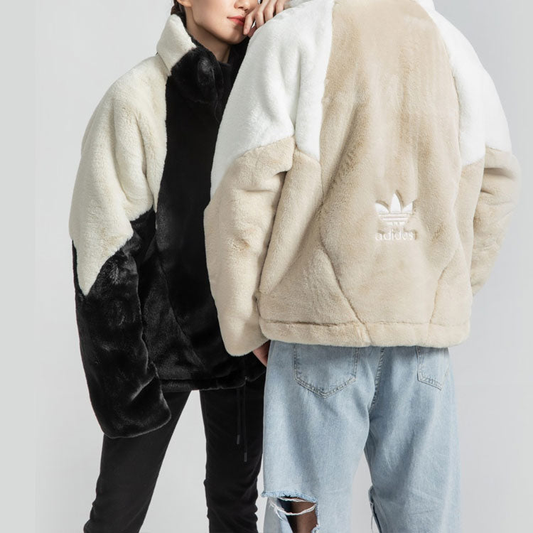 adidas originals Unisex Speed Fur Jacket Brown HF0702