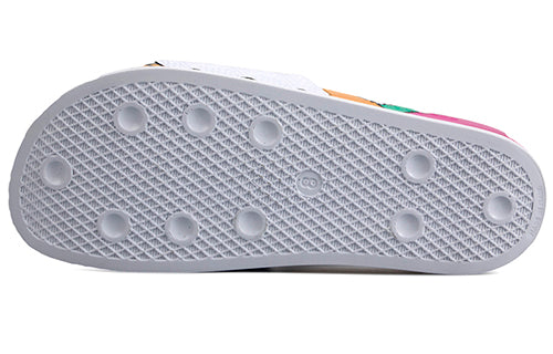 adidas Adilette Slides Multicolor 'White' CQ3096